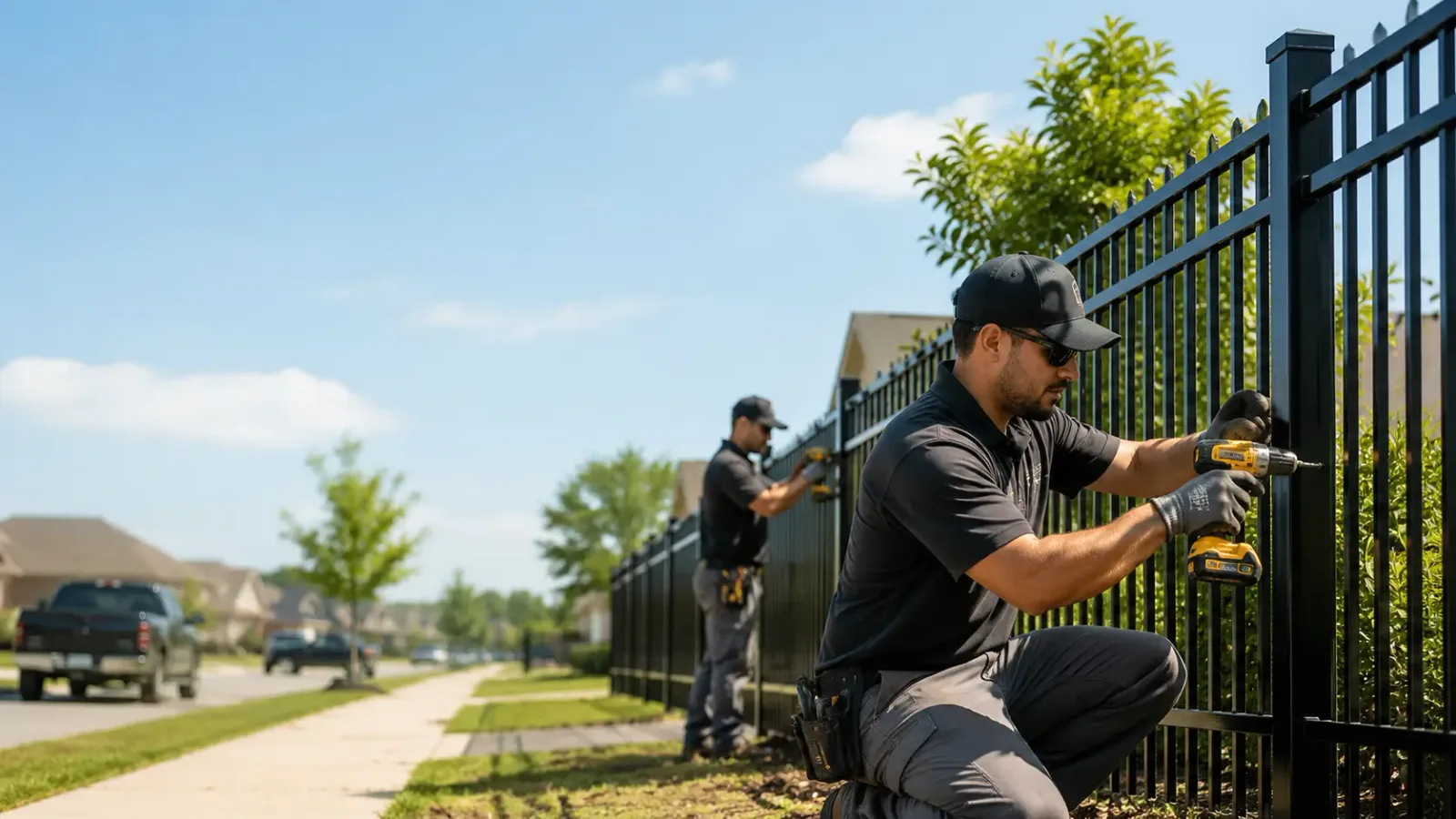 Metal Fence Installation in Harrogate, TN